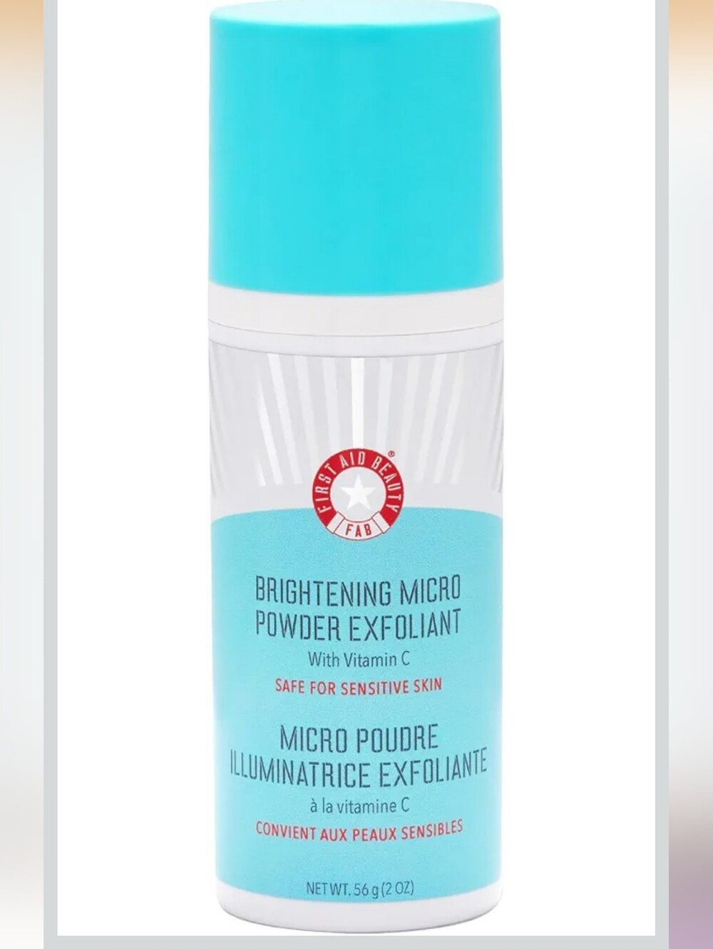First Aid Beauty Brightening Micro Powder Exfoliant 2 Oz